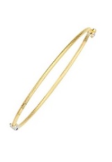 adorable real gold toddler bangle bracelet 